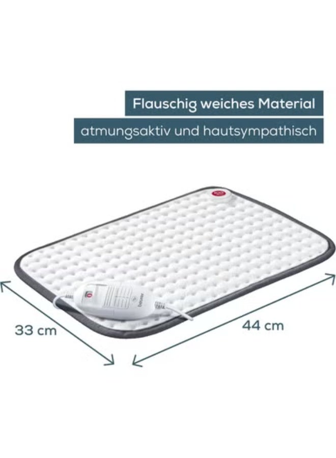 وسادة حرارية كهربائية – ناعمة وقابلة للتنفس – 3 مستويات حرارة – تسخين سريع وإيقاف تلقائي – قابلة للغسل ومثالية للاستخدام اليومي - Image 3