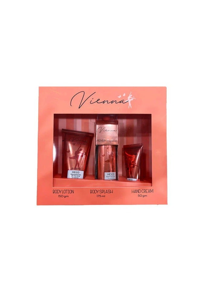 موود سيت فيينا لوشن + سبلاش + كريم لليدين