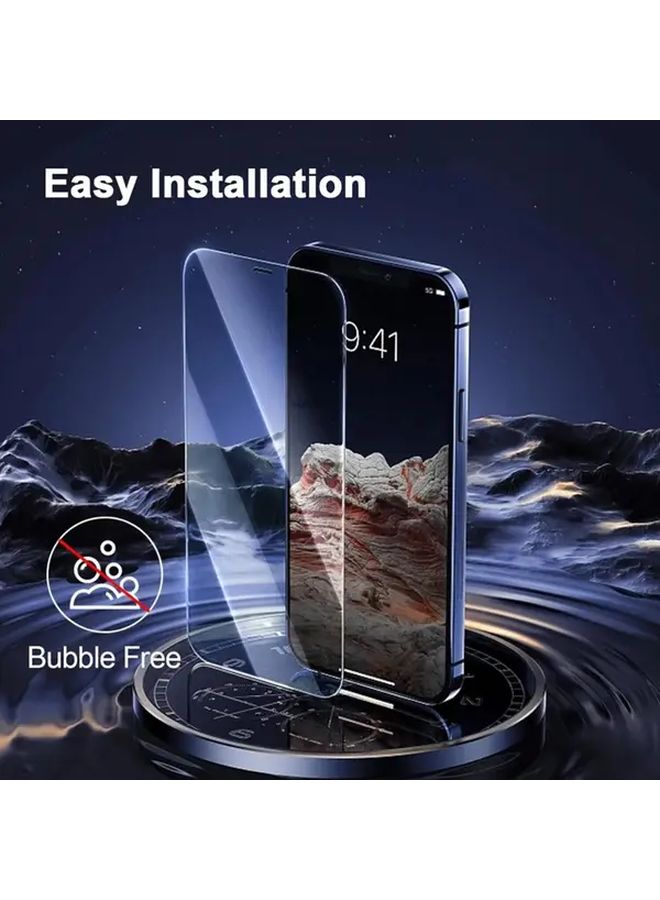 2 Pack Tempered Glass Screen Protector For iPhone 15 With High Definition Scratch Protection - Image 4