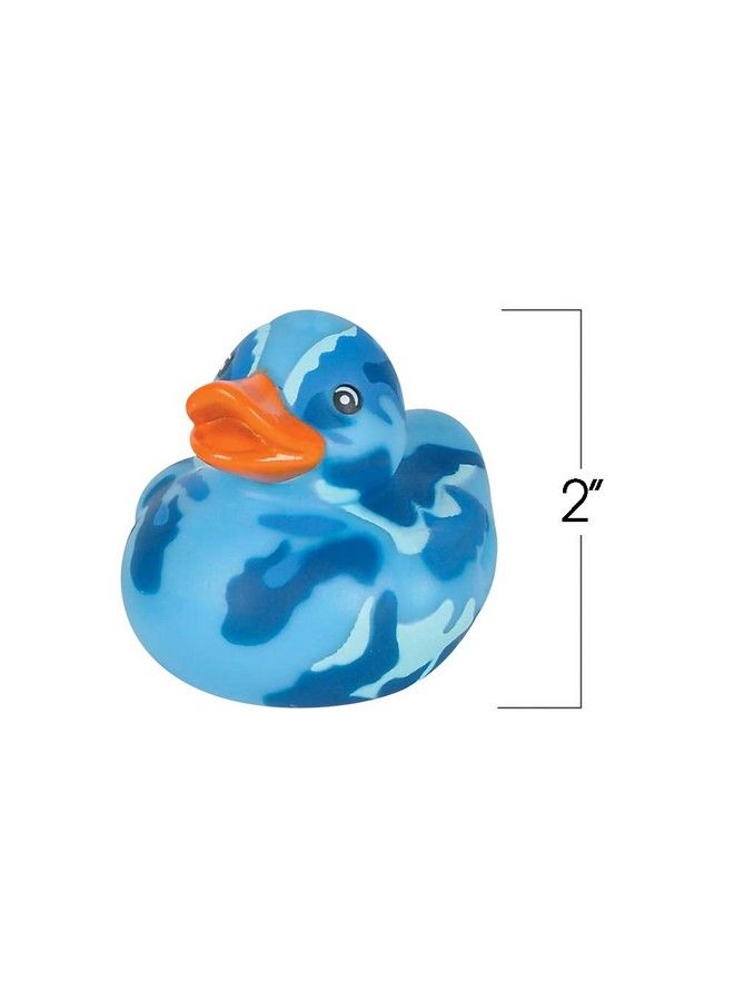 ArtCreativity 2 Inch Camouflage Rubber Duckies Pack Of 12 Cute Duck Bath Tub Pool Toys In Assorted Colors Ideal For Camothemed Parties Fun Decorations Carnival Supplies Party Favor Small Prize - Image 4