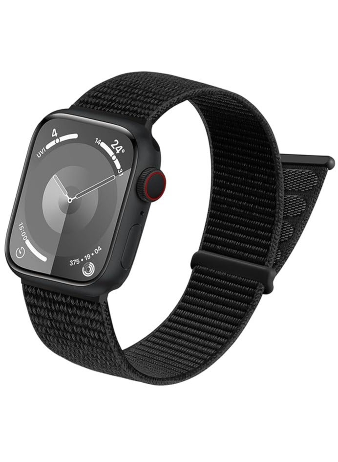 ميجوفاست ساعة رياضية من النايلون، نوع القماش متوافق مع حزام ساعة أبل 38 ملم 40 ملم 41 ملم للنساء، حزام ناعم قابل للتنفس وقابل للتعديل - Image 1