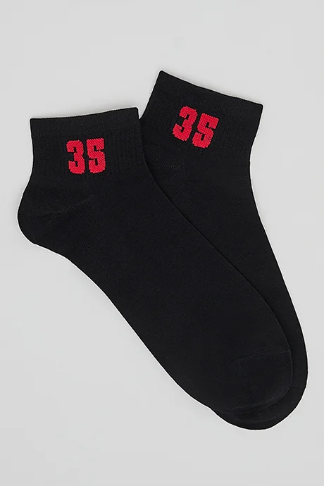 أر أند بي 3 Pack Printed Ankle Socks