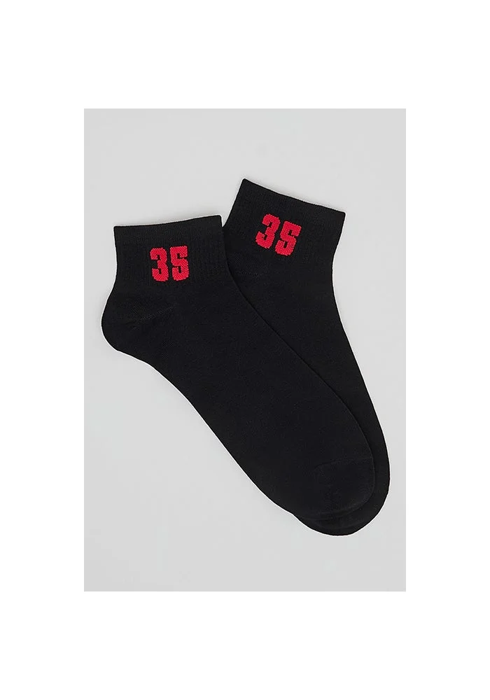 أر أند بي 3 Pack Printed Ankle Socks