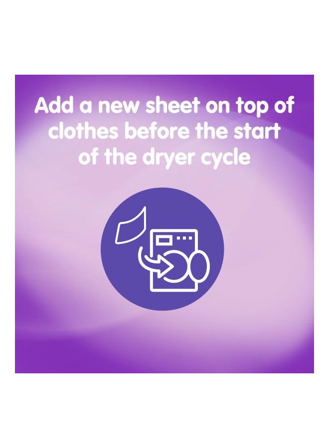 Snuggle Fabric Softener Dryer Sheets Lavender Vanilla Orchid 230ct - Image 3