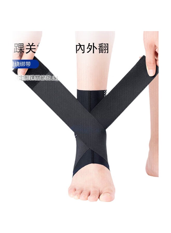 ZEAMO Ultra-Thin Sports Ankle Brace, Anti-Sprain And Twisting Injury Protection, Ankle Joint Post-Injury Fixation Brace, Foot And Ankle Protector, Single Piece 2X - Image 2