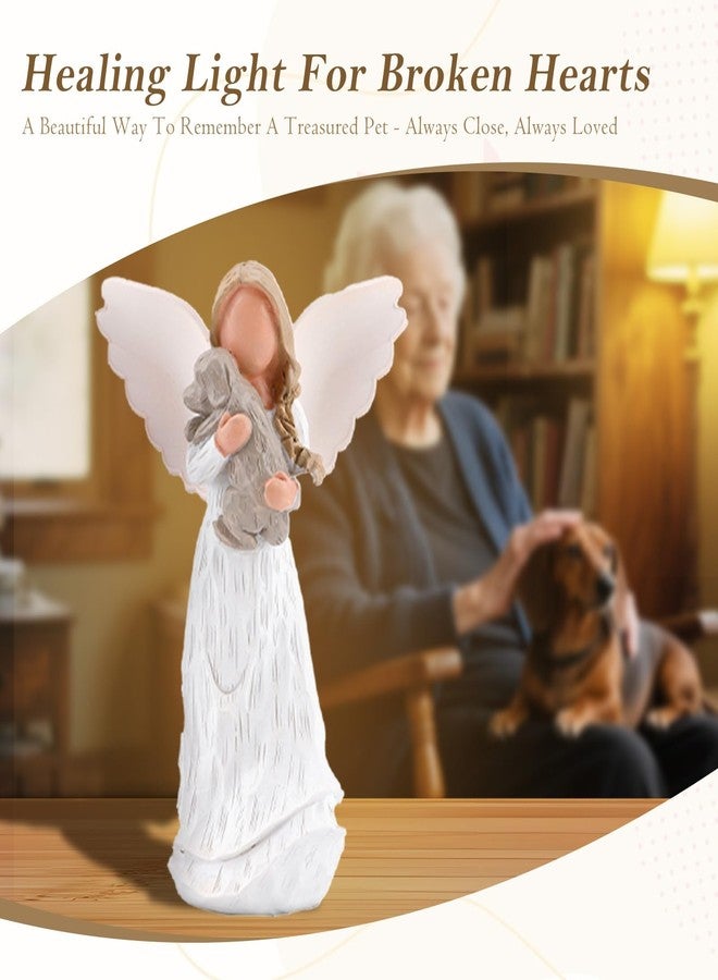 BEARAE Pet Memorial Gifts for Loss of Dogs, Dog Death Loss Sympathy Gift, Dogs Passing Away Gifts Dog Angel Statue Bereavement Remembrance Gift for Pet Owners (Girl) - Image 4