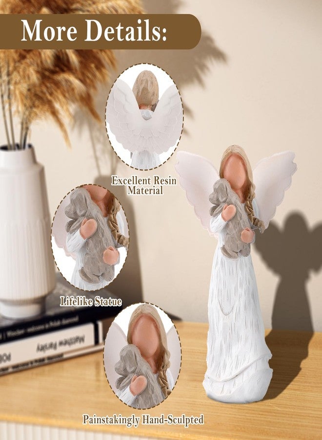 BEARAE Pet Memorial Gifts for Loss of Dogs, Dog Death Loss Sympathy Gift, Dogs Passing Away Gifts Dog Angel Statue Bereavement Remembrance Gift for Pet Owners (Girl) - Image 2