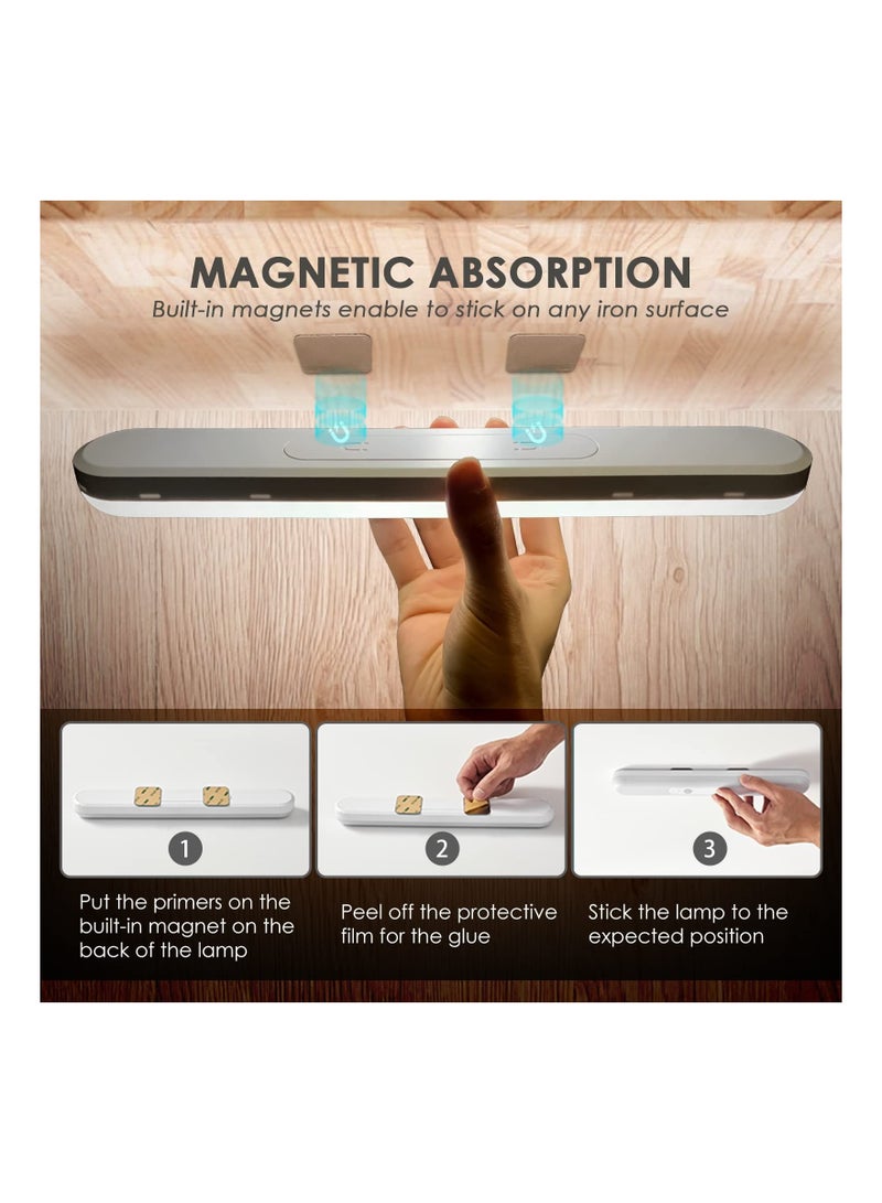 Y&D Sensor Lights, 74LED Under Cabinet 2200mAh Motion Lights Indoor, Stairs Light, Wireless USB Rechargeable LED Wardrobe [Energy Class A++], Stick-on Wardrobe, Closets - Image 4