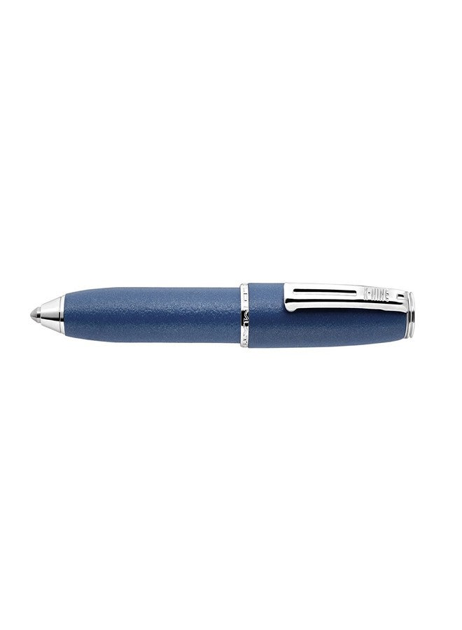 K-NINE Steelomatic Bold Ballpoint Pen (Blue Textured) - Image 1