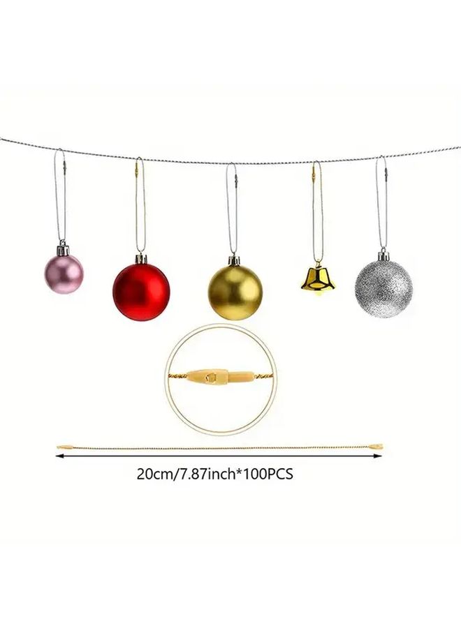 Golden And Silvery Shiny Threads 20cm Long For Gift Wrapping Christmas DIY - Image 3
