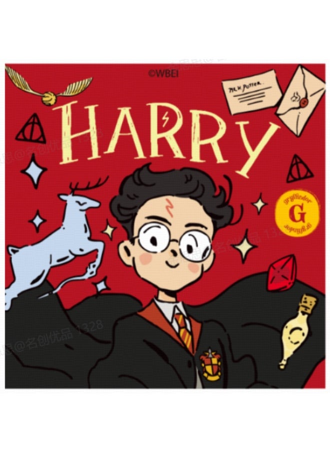 Miniso Decorate your walls with this digital oil painting featuring iconic Harry Potter imagery. 