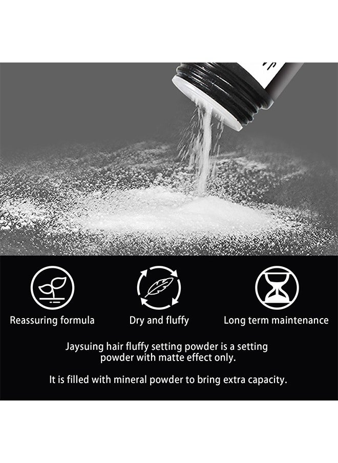 Jaysuing - Hair Volume Powder- Light Control -Fluffy Mattifying Texturizing & Volumizing Hair Concealer Powder Hair Volume Dust Hair Styling Powder Unisex 8g - Image 1