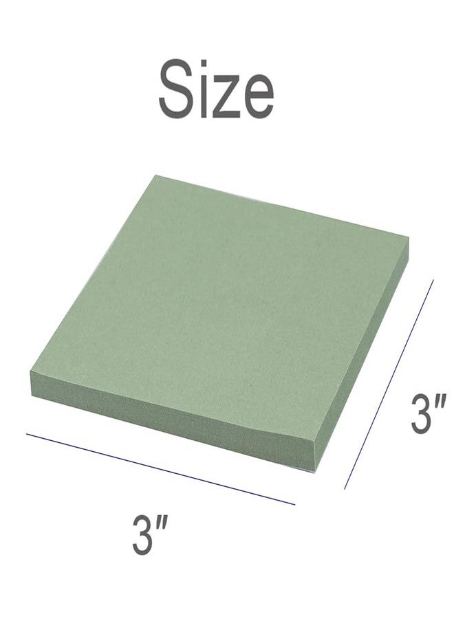 Vanpad (24 Pads) Sticky Notes 3x3 inch, Self-Stick Pads Vintage Colors Sticky Note, Recyclable, Easy to Post for Home, Office, Notebook - Image 2
