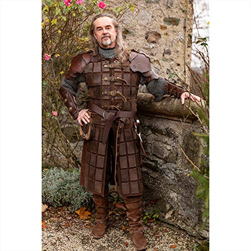 Syhood 3 Pieces Medieval Halloween Ring Belts Faux Leather Renaissance Viking Knight Belt Men Reenactment Accessory for Halloween Cosplay - Image 5