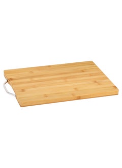 DELCASA Delcasa Organic Bamboo Cutting Board, Strong Metal Handle Durable & Lightweight - Antibacterial  - Image 2