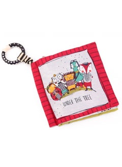 Generic Tony Lvee Three Animal Cloth Book Baby Cloth Book-Color:Fox Cloth Book  - Image 1