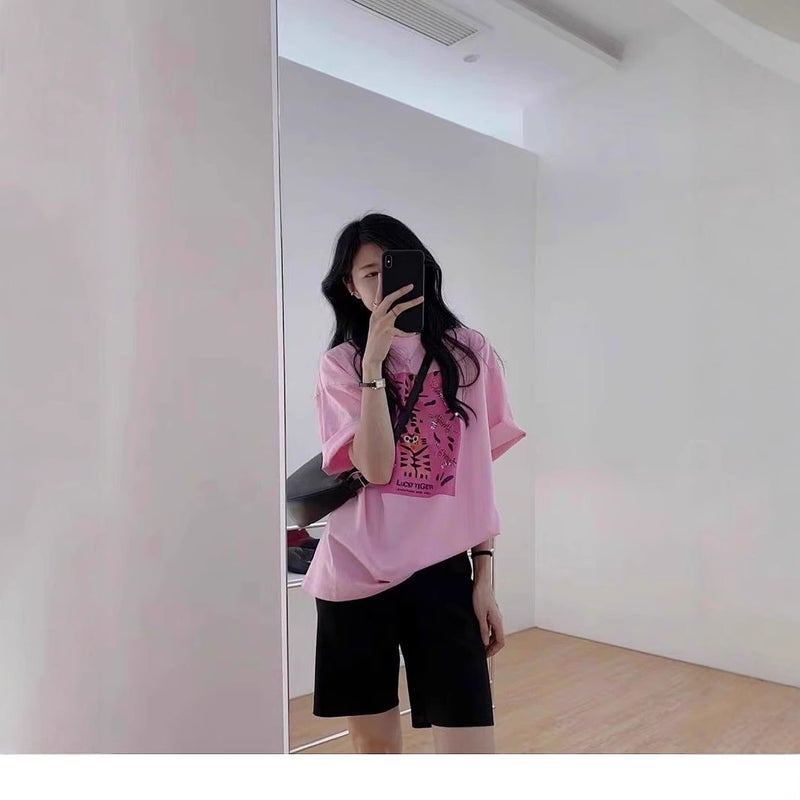 Women's Cotton Short Sleeve T-Shirt - Image 1