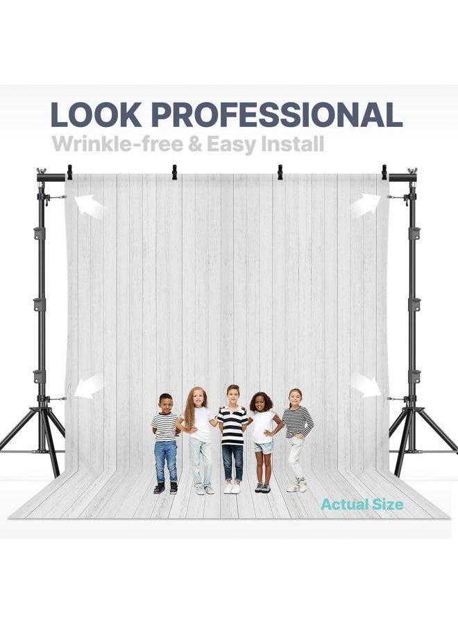JS JULIUS STUDIO Julius Studio [Enhanced Heavy Duty] 10 x 10 ft. (W x H) Adjustable Backdrop Stand Background Support, New Metal Cap Design, Strong No Shaking No Bending, Upgraded Joints, Photography Studio, JSAG660  - Image 4