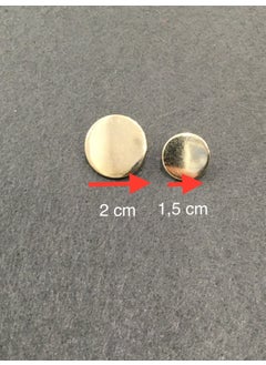 Karan Tuhafiye Karan Haberdashery Blazer Jacket Button Plain Coin Model Gold  - Image 4