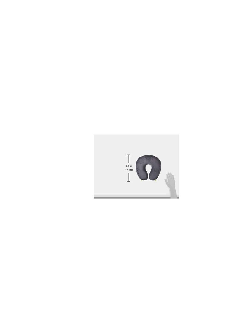 Adjustable Travel Pillow Polyester Grey - Image 5