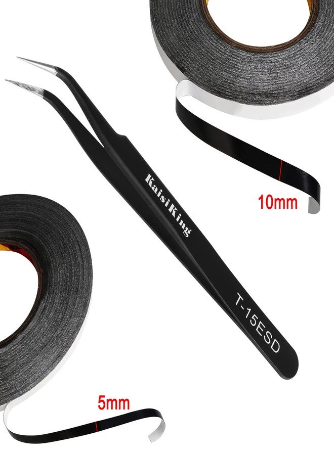 Kaisiking 5mm / 10mm x 50M Double Sided Adhesive Tape LCD Touch Screen Tape Phone Repair Tape with 1 Tweezers for Cell Phone, iPad, Tablets, Laptops, Camera, LCD Screen - Image 3
