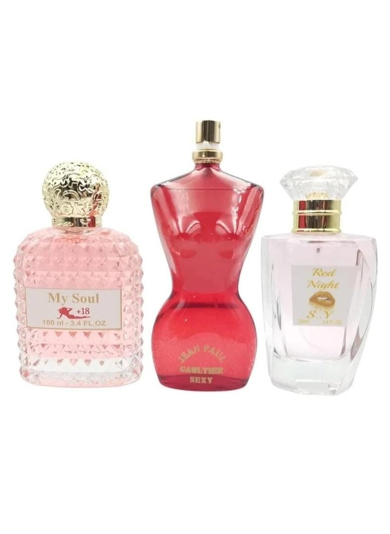 بلاك كوتير مجموعة عطور بلاك كوتير(3 قطع) 
