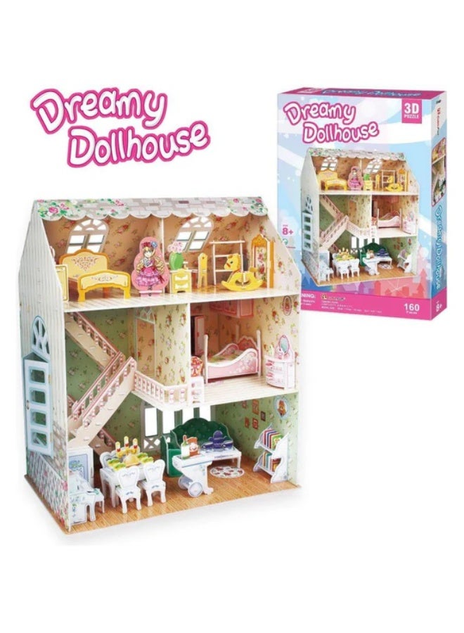 كيوبيك فن لغز منزل الدمى ثلاثي الأبعاد - Image 2