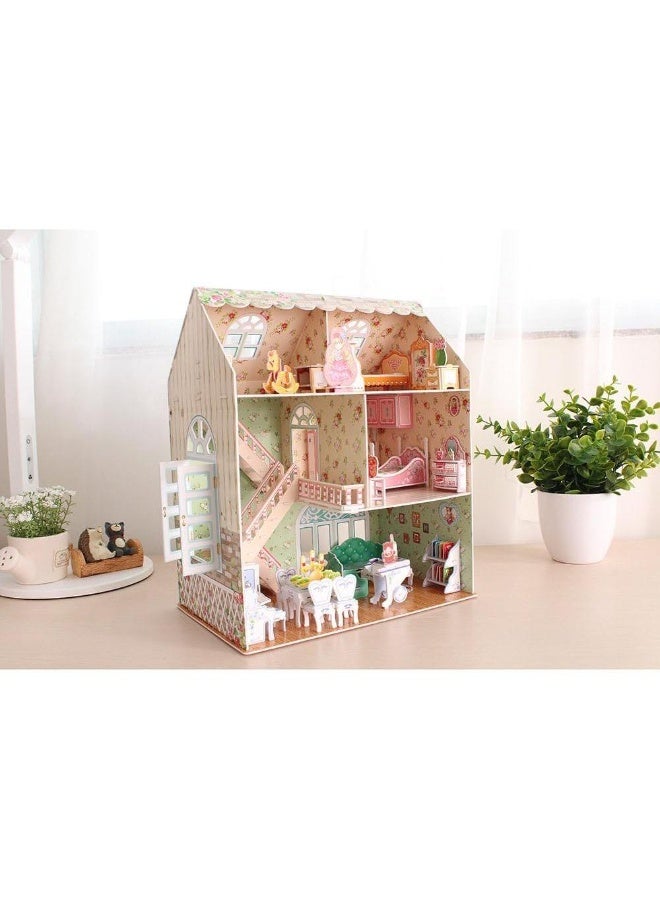 كيوبيك فن لغز منزل الدمى ثلاثي الأبعاد - Image 4