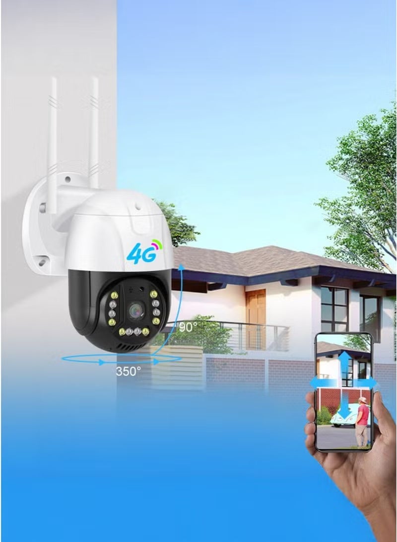 V380PRO 4G/WiFi PTZ Security Camera – Full Color Night Vision, 1080P HD, Two-Way Audio, IP66 Waterproof, Smart Motion Detection, Outdoor & Indoor Surveillance - Image 5