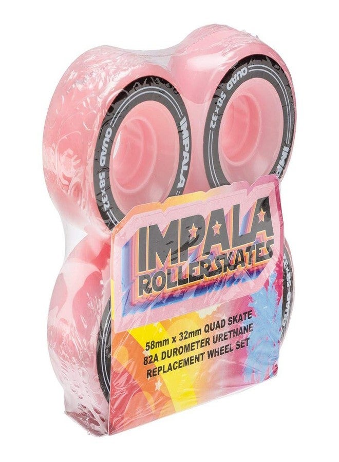 Impala 4 Pack Wheels - Pink - Image 1