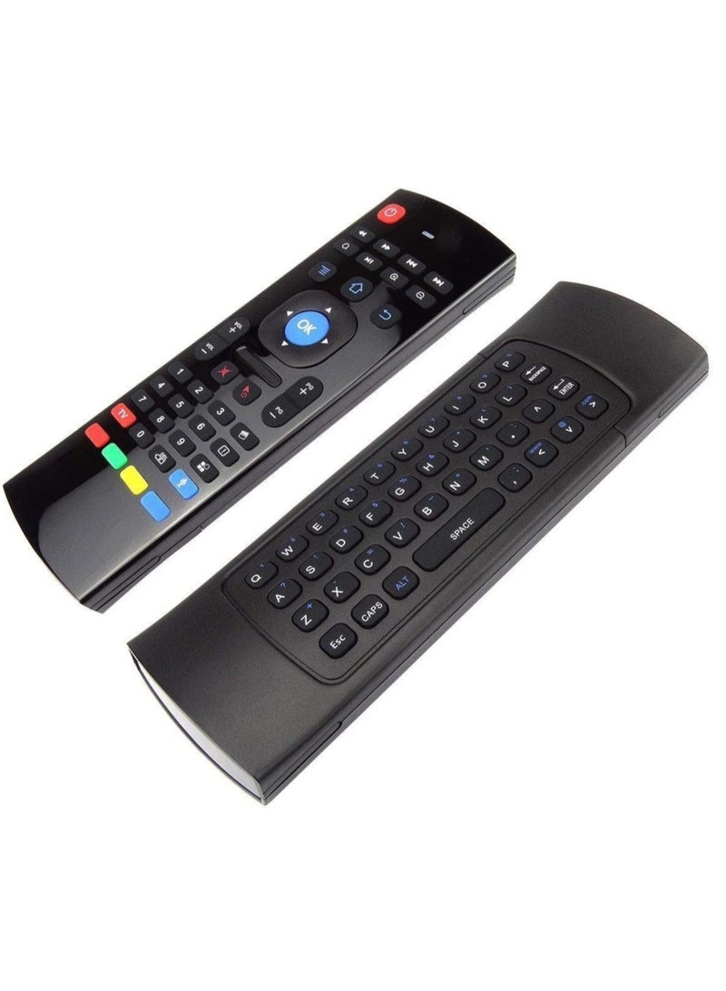 ELTRAZONE MX3-M 2.4G Wireless Keyboard Mouse Wireless Remote Control with Build In Mic for Android TV Box - Image 1