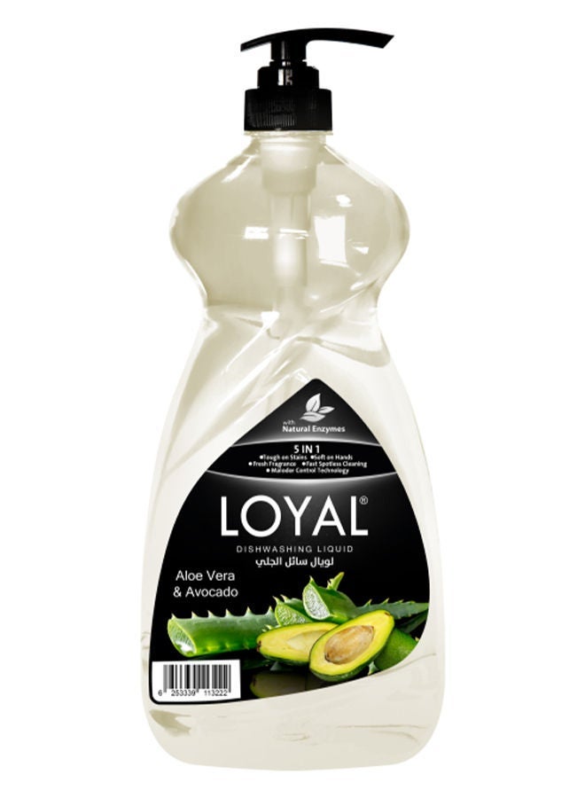 loyal 5 in 1 Dishwashing Liquid - Aloe Vera & Avocado 1.5L