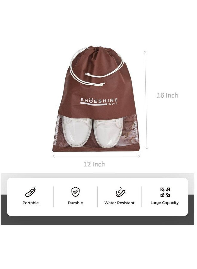 SHOESHINE SHOESHINE Shoe Bag Travel Essential Packing Organizer for Men Women or Kids Pouches for homr Storage Shoes- Pack of 24 Cover - Image 3