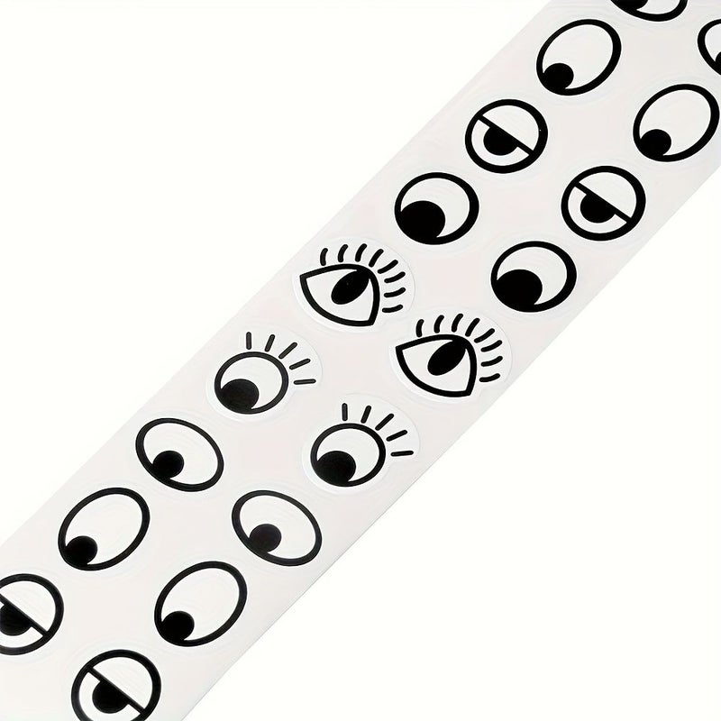 18 Pairs Self Adhesive Eye Sticker Labels for Crafts Home Holiday Decor - Image 2