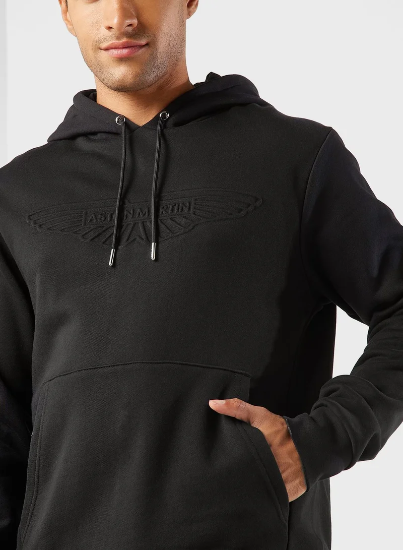 Hackett Embossed Hoodie