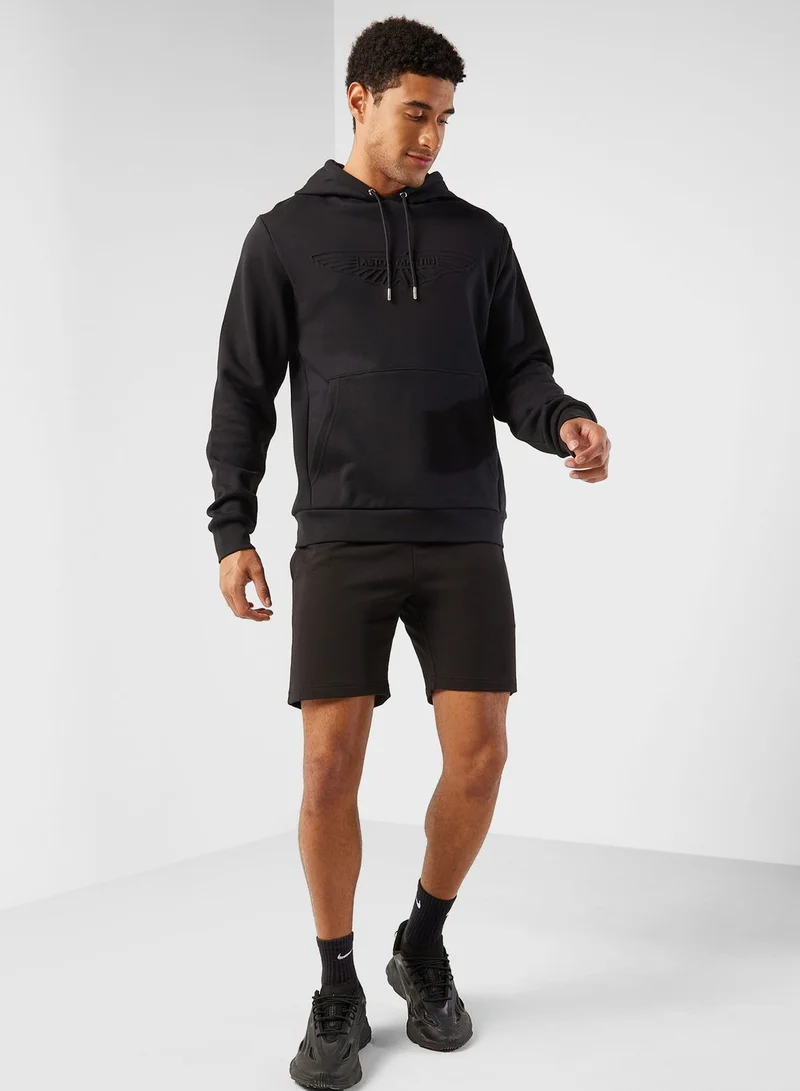 Hackett Embossed Hoodie