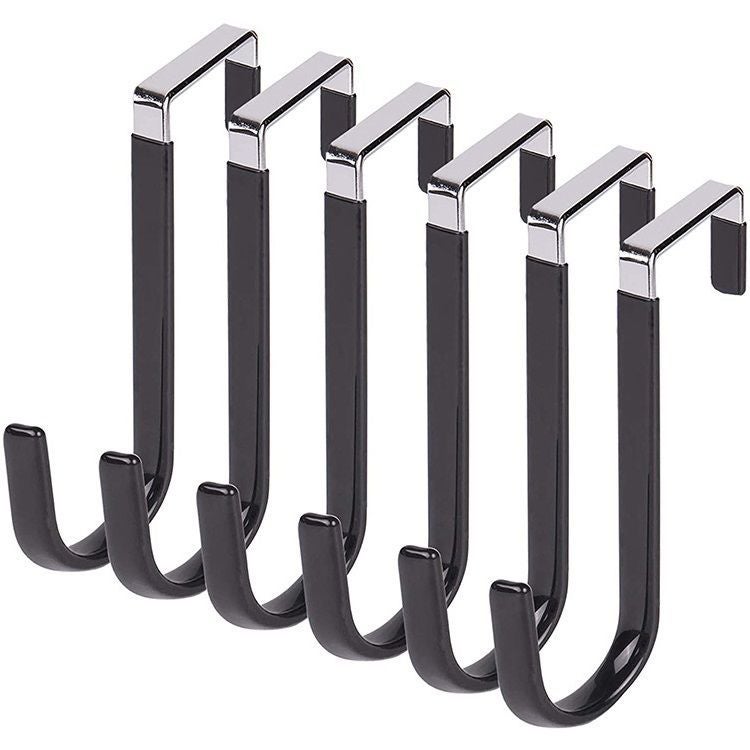 Seamless Wall-Mounted Single Hook Door Back Hook Room Wall-Mounted Nail-Free Door Back Portable Clothes Hook Bathroom Metal Hook - Image 4