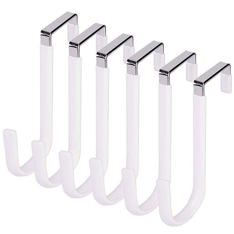 Seamless Wall-Mounted Single Hook Door Back Hook Room Wall-Mounted Nail-Free Door Back Portable Clothes Hook Bathroom Metal Hook - Image 3
