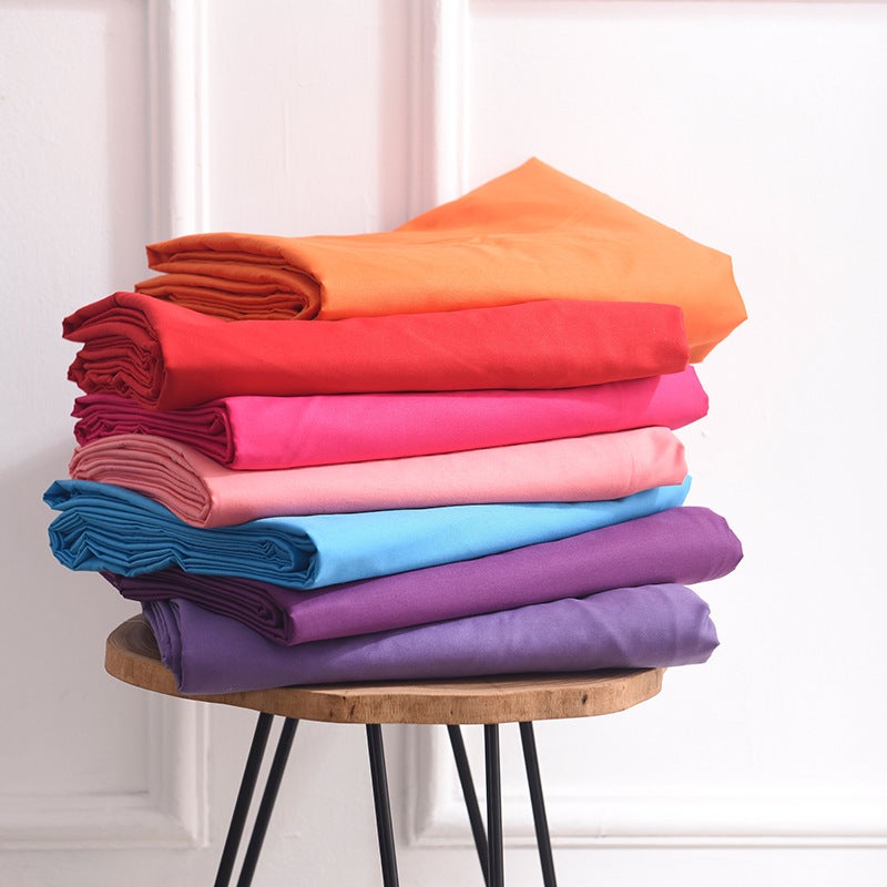 Pure Cotton Pure Color 40 Count Twill Bedding Single Product Pillowcase One Special Specification Multi-Color Selection - Image 3