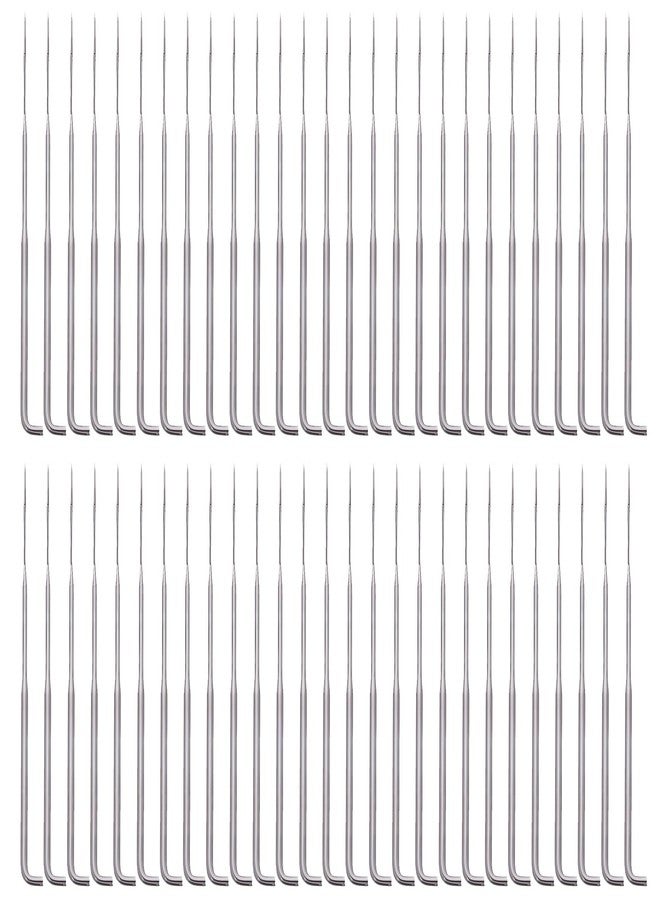 Flylin 100Pcs Needle Felting Needles, Metal Wool Felting Supplies with Felting Needles Storage Box, Felting Poked Needles Kits Set Stitch Punch Tool for Hand Craft DIY Sewing Handmade Handcraft (M) - Image 1