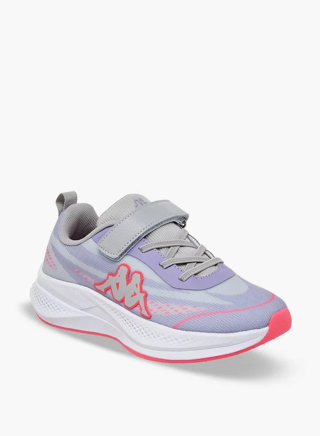 كابا Girls Logo Print Hook & Loop Sports Shoes