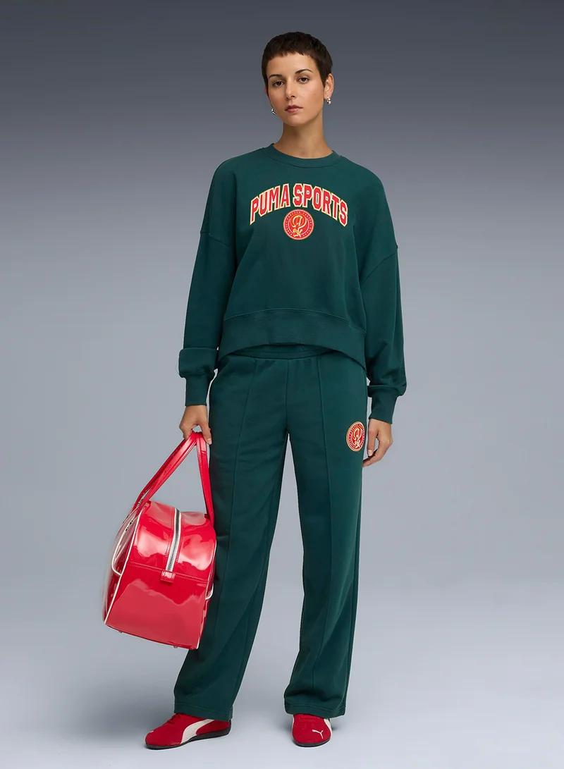 PUMA WARDROBE ESSENTIALS Sports Legacy Women's Straight Sweatpants