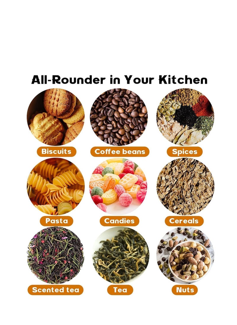 Glass Jars Sets, 12 Pcs Spice Jars with Bamboo Airtight Lids, 6.7OZ Small Food Storage Containers, 200ML Sealed Jars,Tea Jars, Bamboo Lids Jars, Bottles Multi-spec Candy Jars, for Home/Kitchen