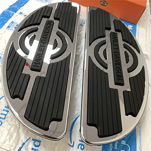PHEOZIO Nostalgic Footboard Insert Kits Compatible for Harley Davidson Fat Boy Softail 50051-09 - Image 1