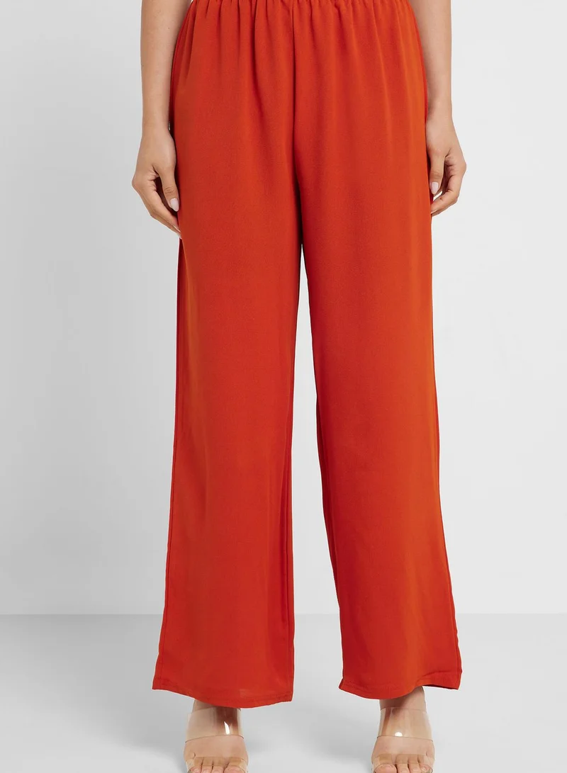 Khizana Belted Top And Pant Set