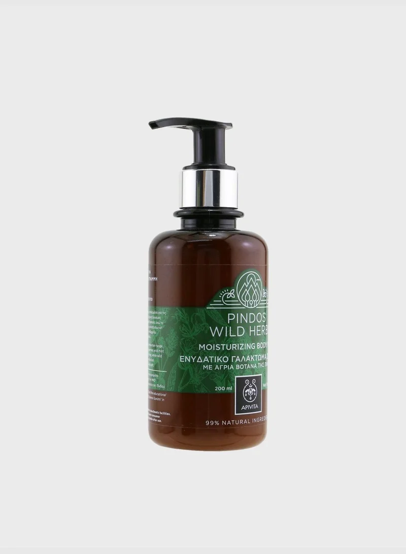 Apivita Pindos Wild Herbs Moisturizing Body Milk