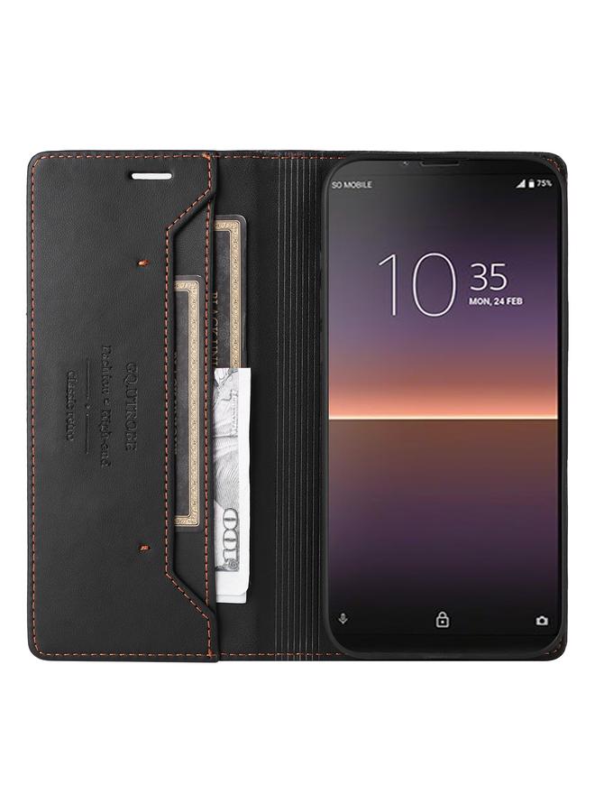 erorex Case For Sony Xperia 10 II G01 RFID Anti-theft Leather Phone Case - Image 3