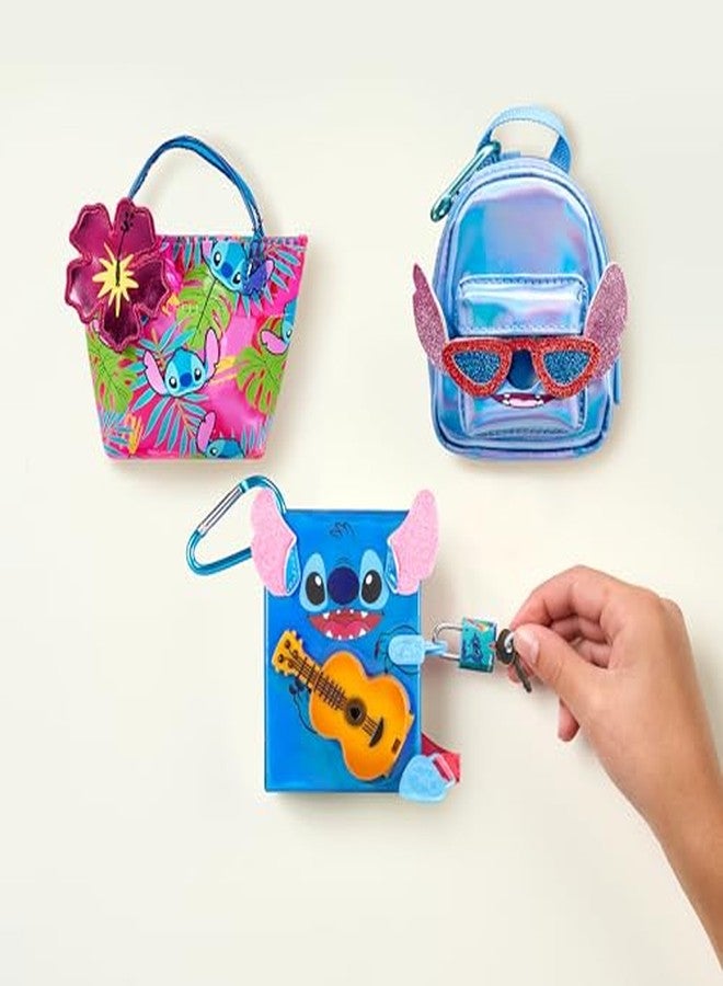 REAL LITTLES Disney Lilo & Stitch Fan Favorites 3 Pack, Includes Themed Micro Backpack, Handbag and Journal, with 15 Micro Surprises Inside - Image 4
