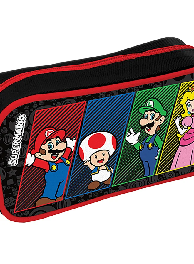 بيراميد Multicolour Printed Pencil Case Zip Closure