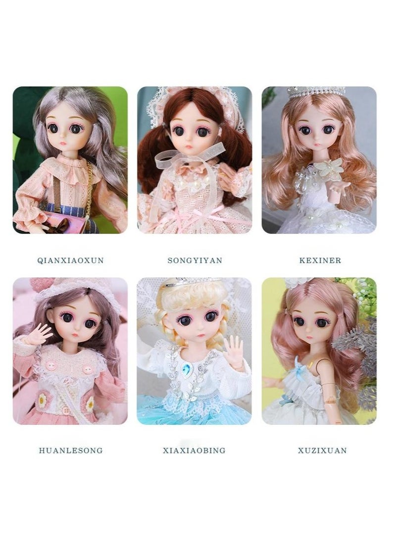 EHOME Kawaii Girl Dress up Doll Barbie Doll Toy 30cm Skirt Girl  - Image 3